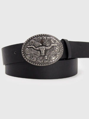 cinturon detente buey negro