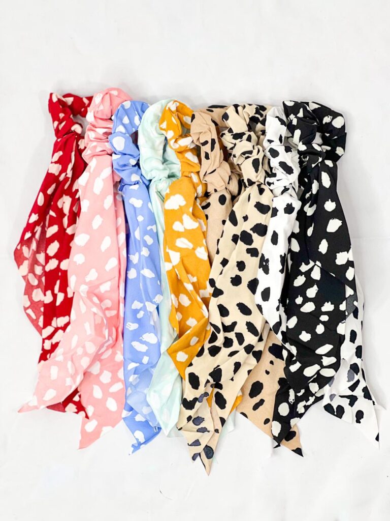 Scrunchie Cola Pintada