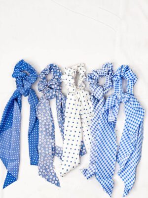 Scrunchie Cola cielo