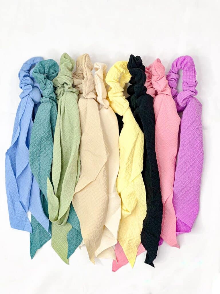 Scrunchie Cola Textura