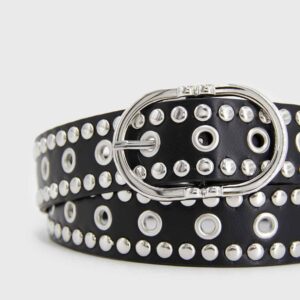 "cinturón de fiesta" Cinturón Tachas