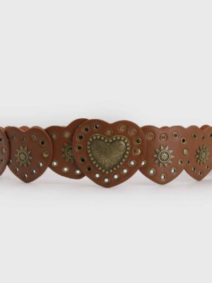 Cinturón Boho Corazón Bohemio Mujer