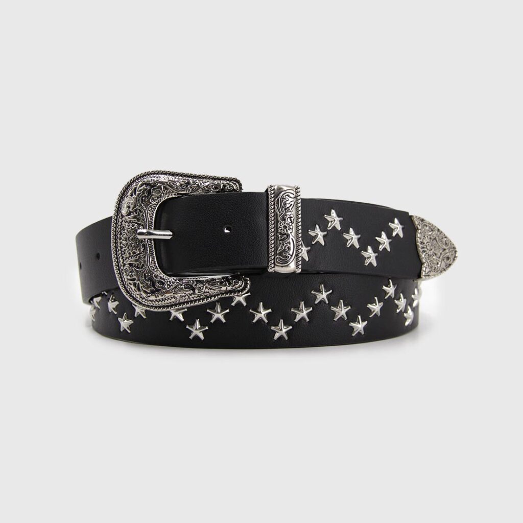 Cinturón Hebilla Estrellas Mujer