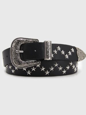 Cinturón Hebilla Estrellas Mujer