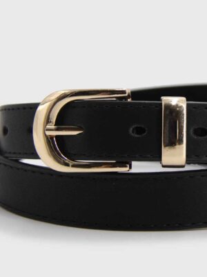 Cinturón Mujer Pasador Angosto dorado