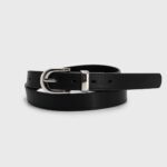 Cinturón Mujer Pasador Angosto dorado